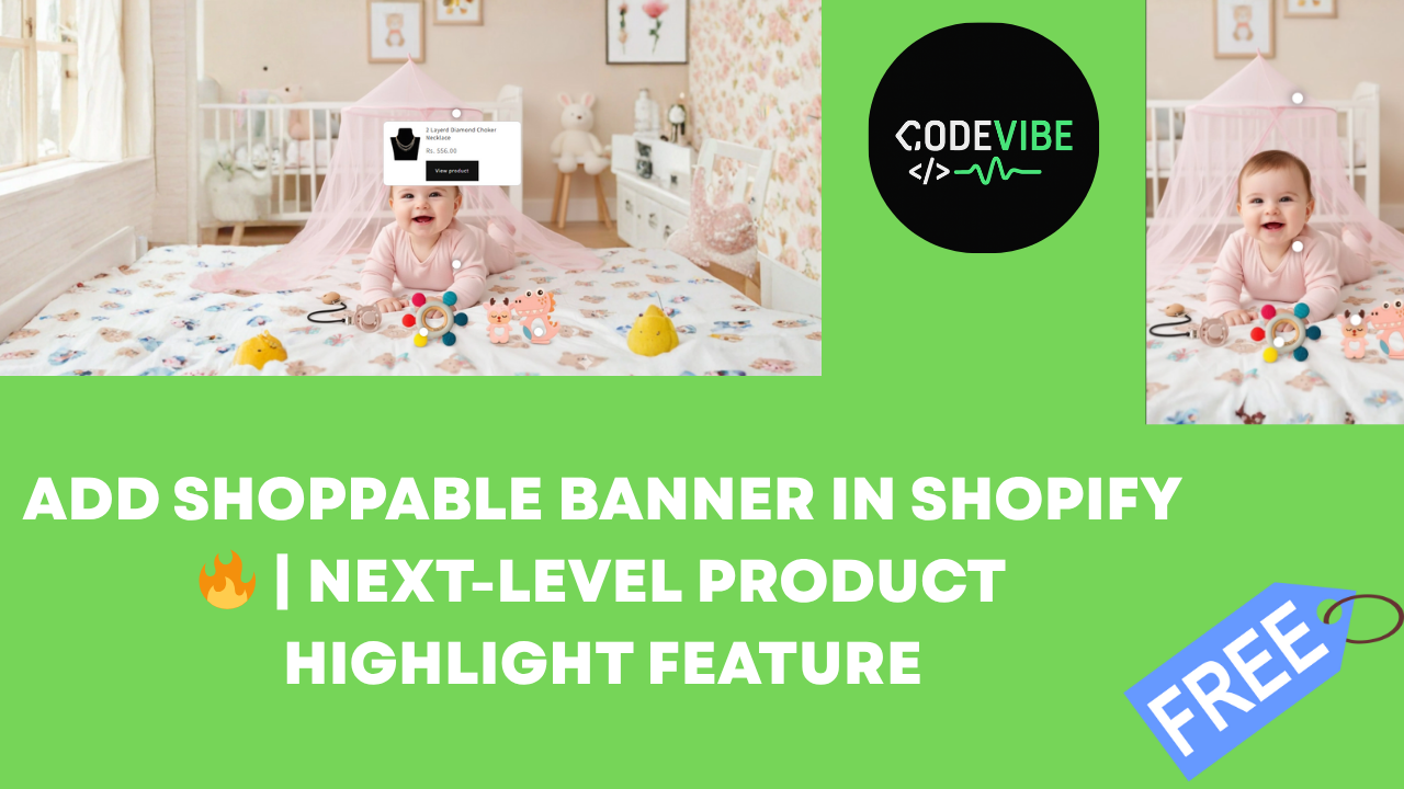 How to Add a Shoppable Banner in Shopify | Step-by-Step Tutorial